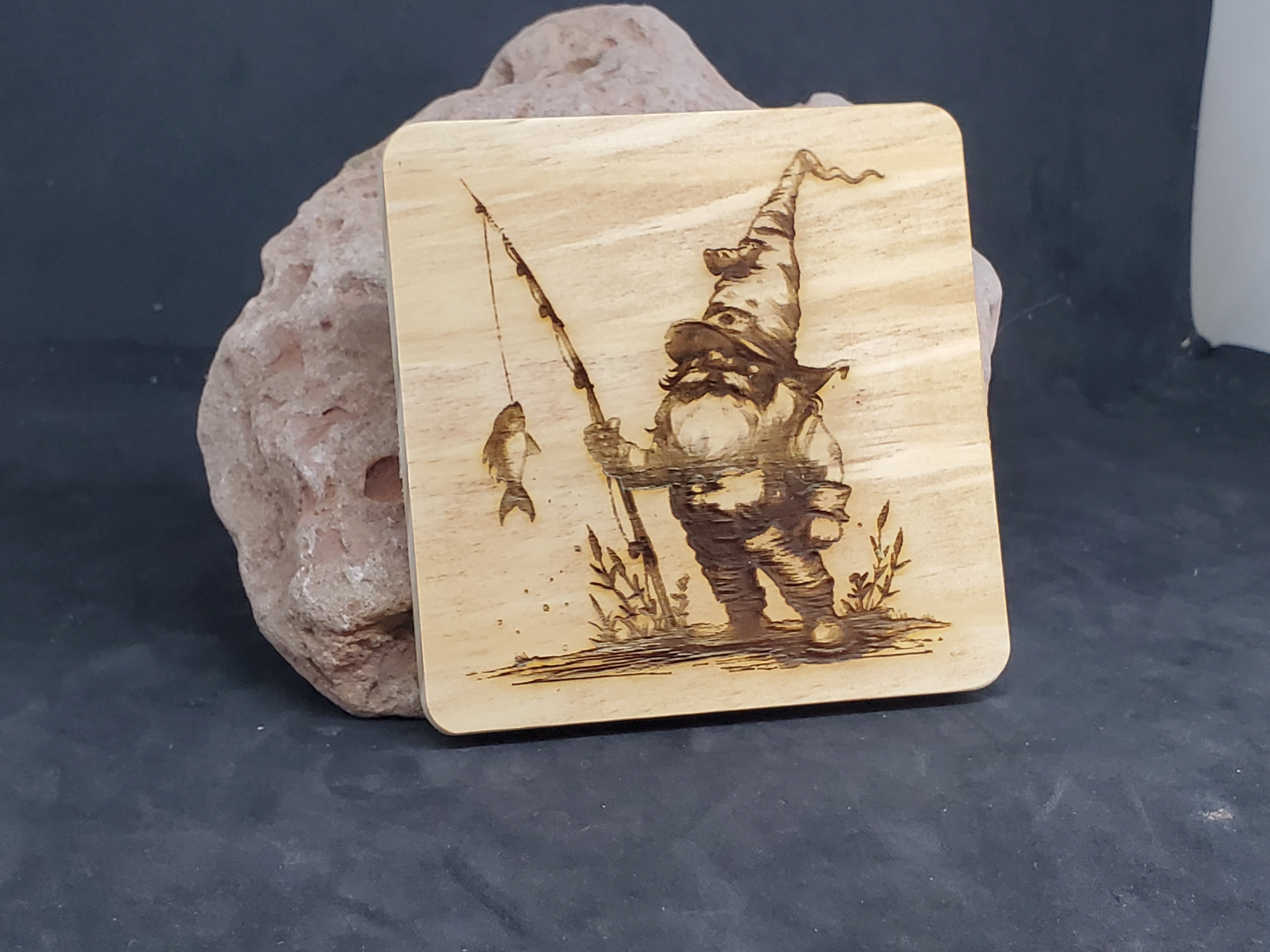Gnome fishing